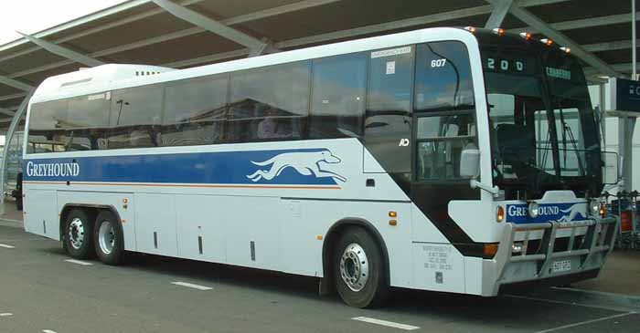 Greyhound Pioneer Scania K113TR Austral Denning Majestic 607